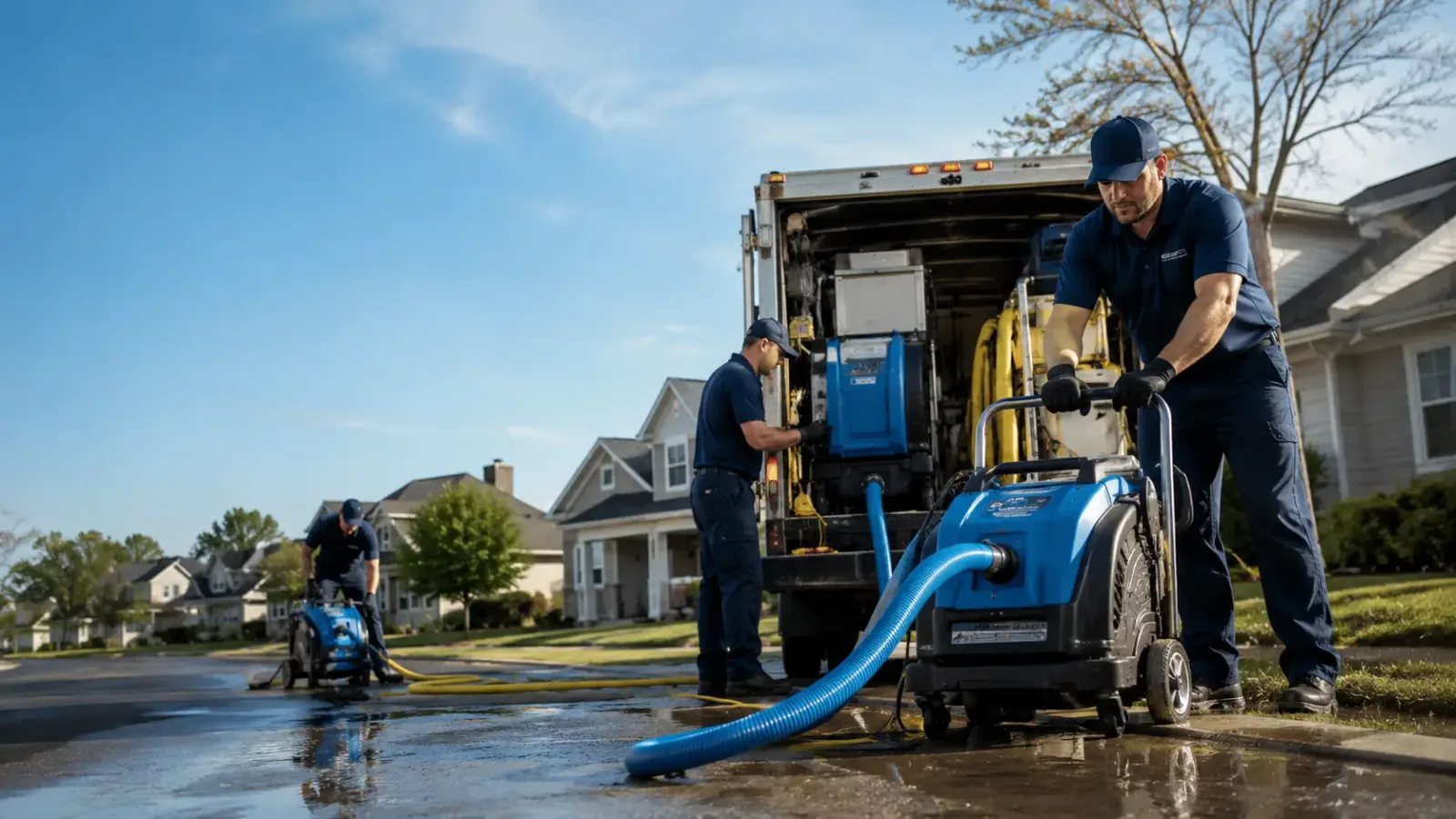 Flood Damage Cleanup in North Hollywood, CA
